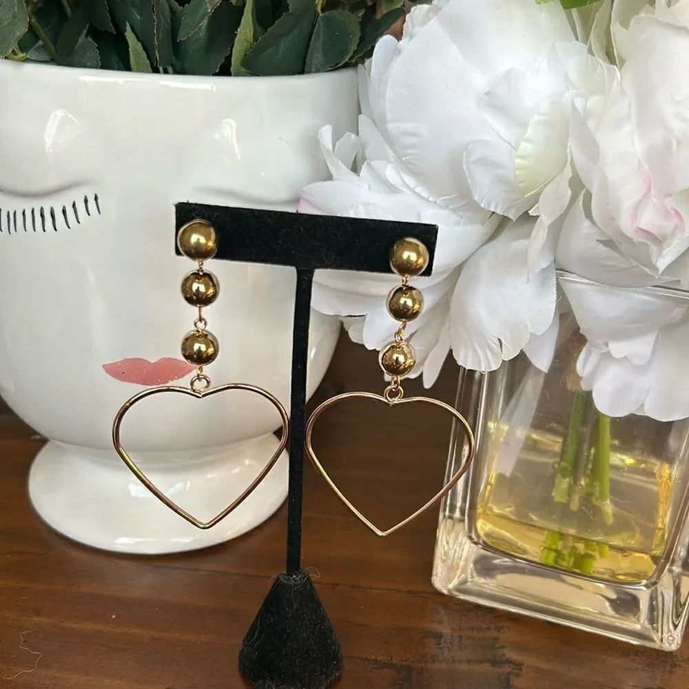 Fashion Jewelry Faux pearls and heart pendant light weighted new